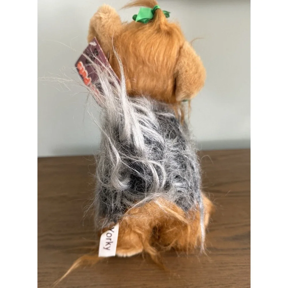 Vintage Russ Luv Pets Yorky Yorkshire Terrier Plush Dog 1979 Korea Tags Toy
